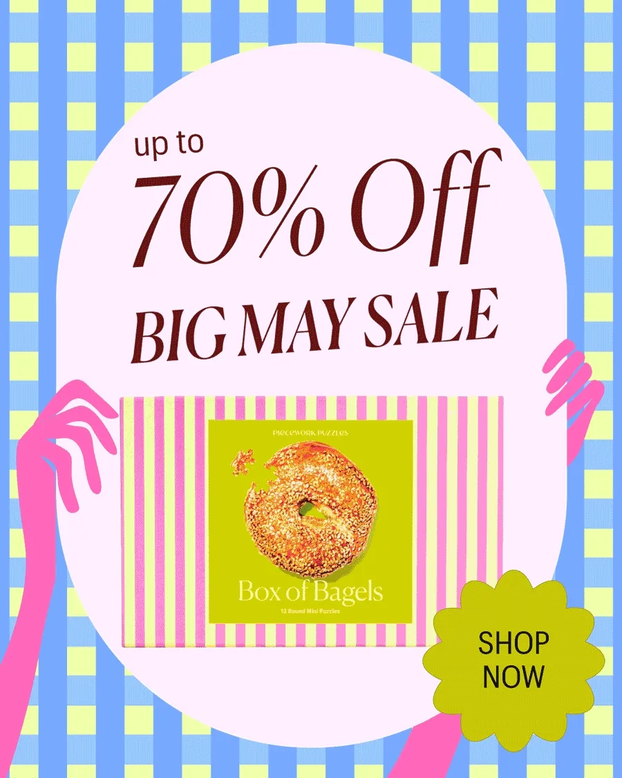 Up to 70% Off! Big May Sale! Shop Your Hearts Out