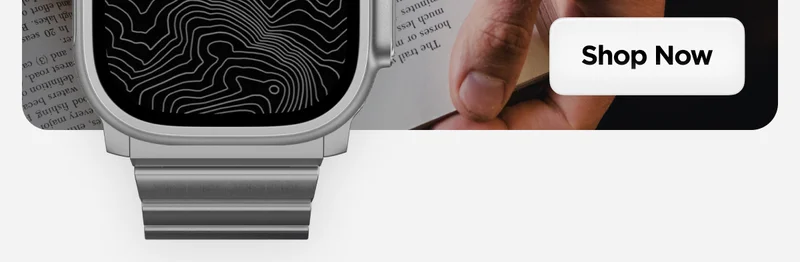 Titanium Band. Elevate Your Everyday. Shop Now.