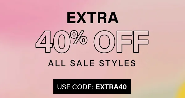 Extra 40% Off All Sale Styles