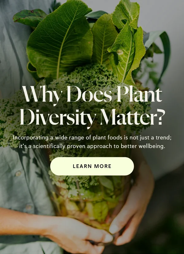 Why Does Plant Diversity Matter? Incorporating a wide range of plant foods is not just a trend; it’s a scientifically proven approach to better wellbeing.
