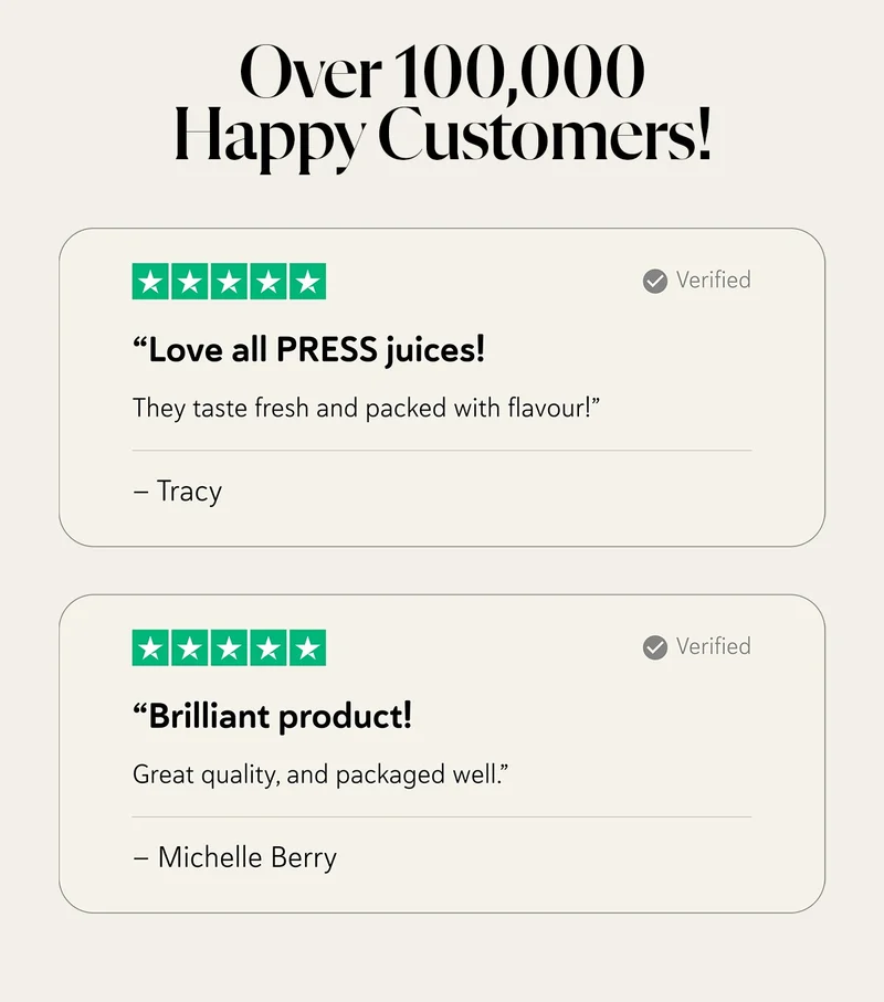 Over 100,000 Happy Customers! ⭐⭐⭐⭐⭐