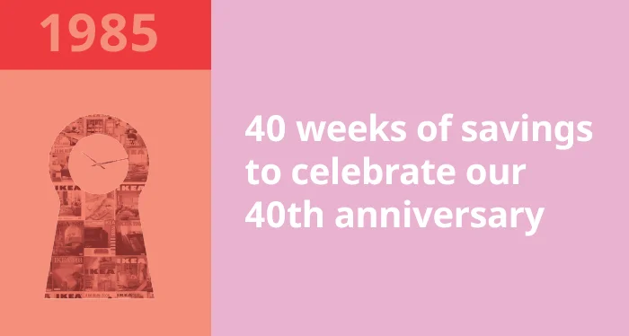 40 weeks of savings!