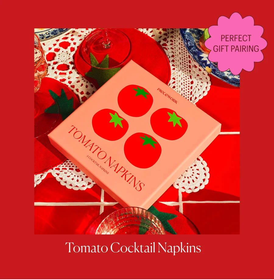 Perfect Gift Pairing: Tomato Cocktail Napkins