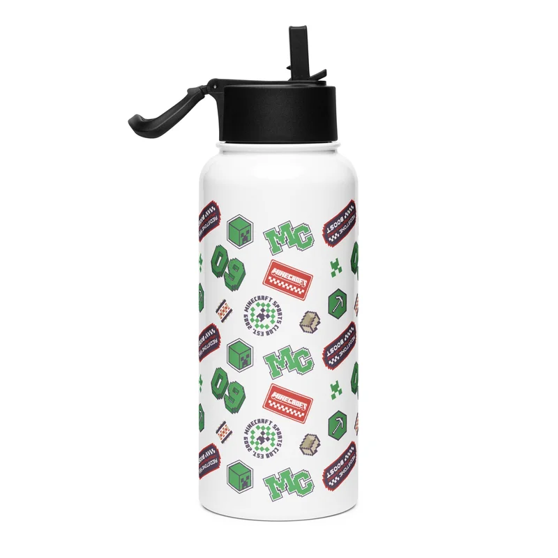 Image of Minecraft Water Bottle Railway Icons