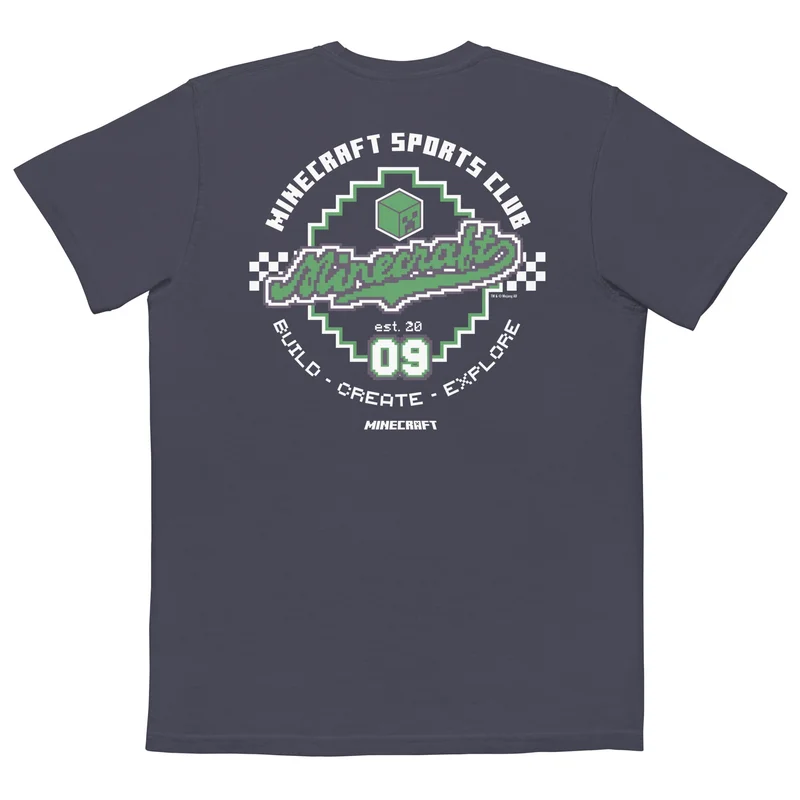 Image of Minecraft Pocket T-Shirt Sport Club
