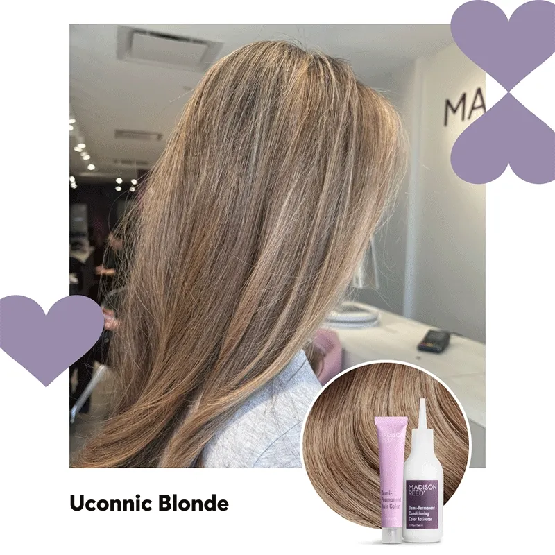 Amber glow | You soy latte | Uconnic blonde | Monza Brown