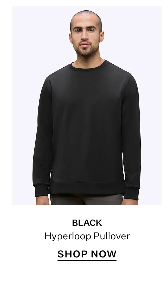 Black Hyperloop Pullover