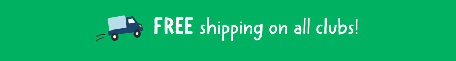 FREE shipping on all clubs!