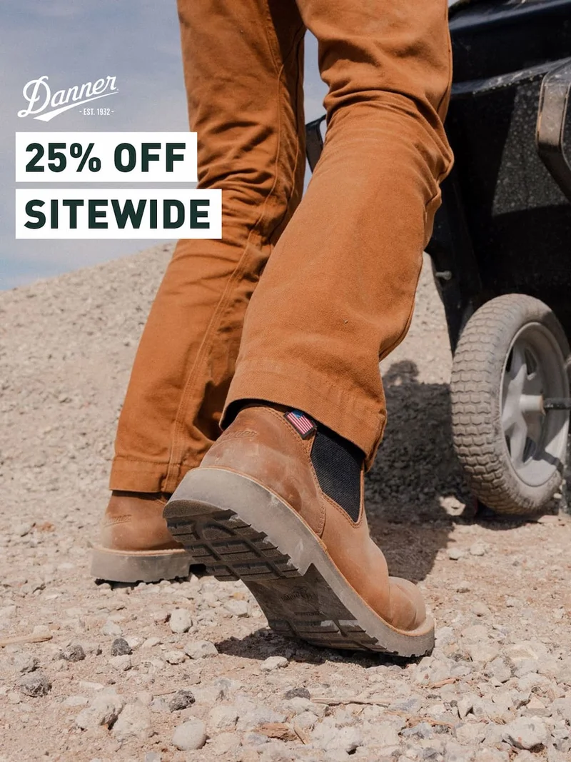 Danner - 25% OFF SITEWIDE