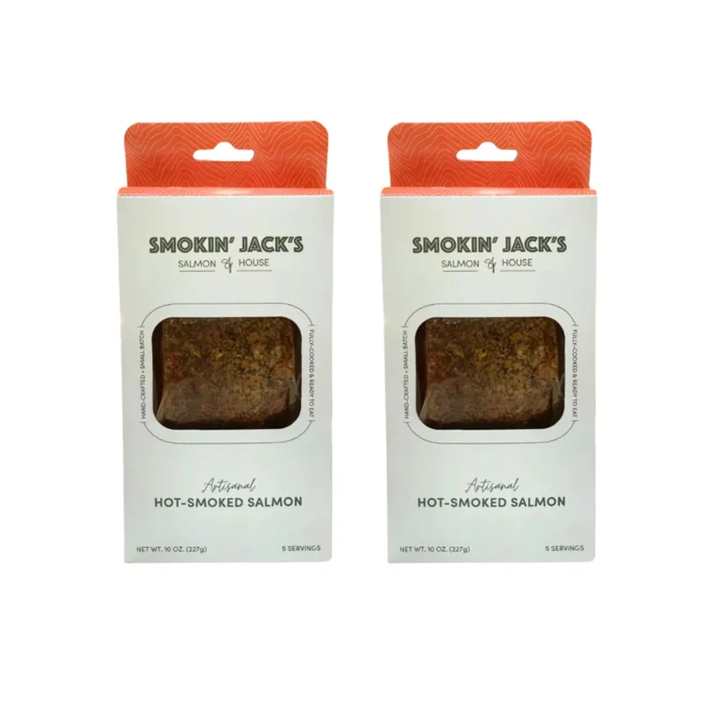 Image of Hot Smoked Salmon Filet (Pack)