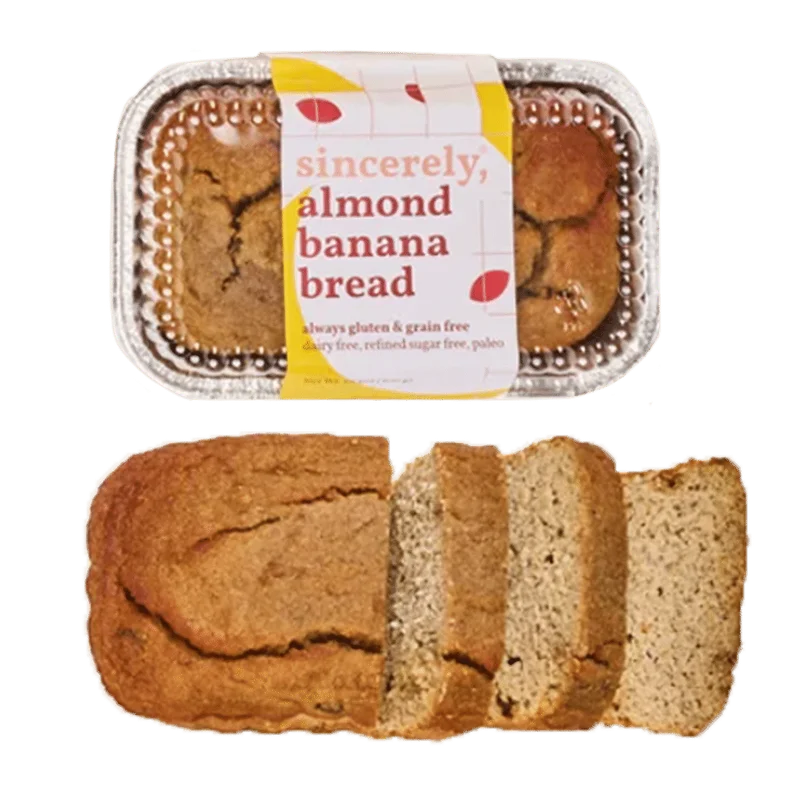 Image of Almond Banana Bread (3-Pack)