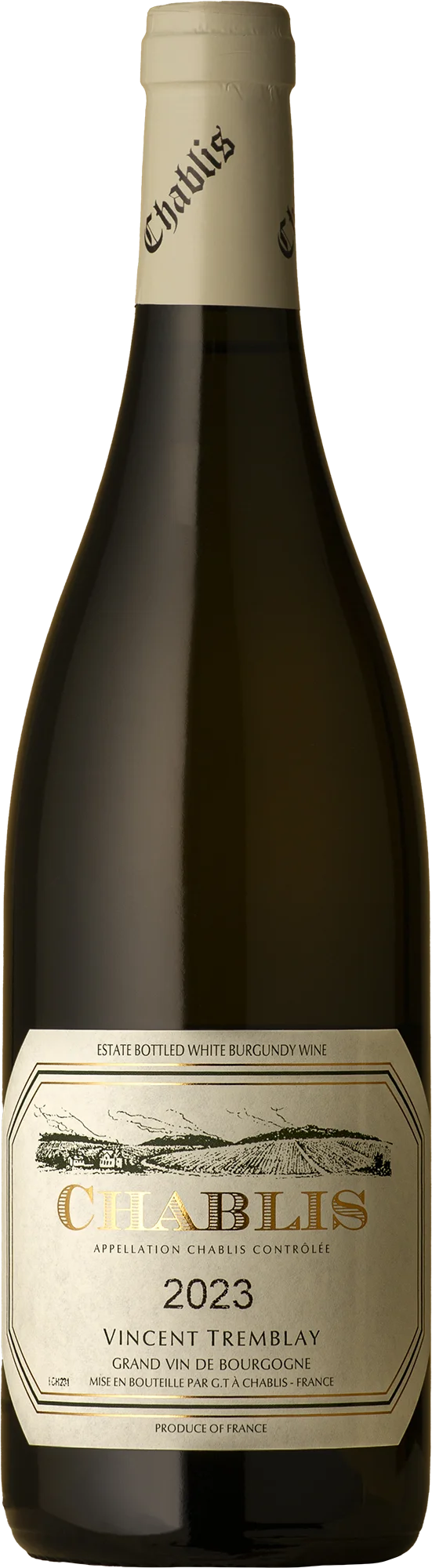 Image of Domaine Vincent Tremblay <BR> Chablis Chardonnay 2023