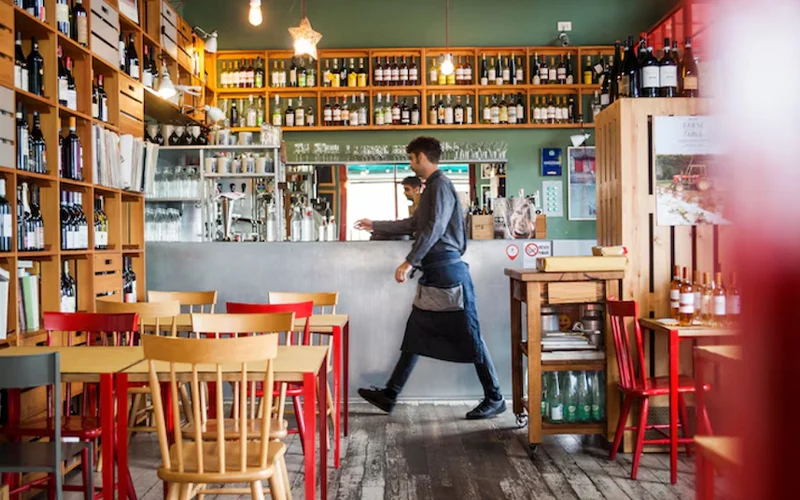 Milan's Erba Brusca takes farm-to-table seriously; the kitchen's produce comes from a garden around the corner.