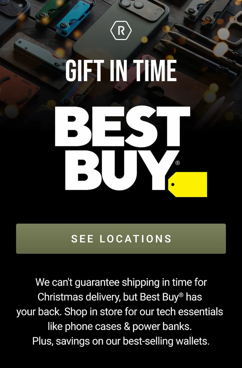 Gift in Time with Best Buy | See Locations