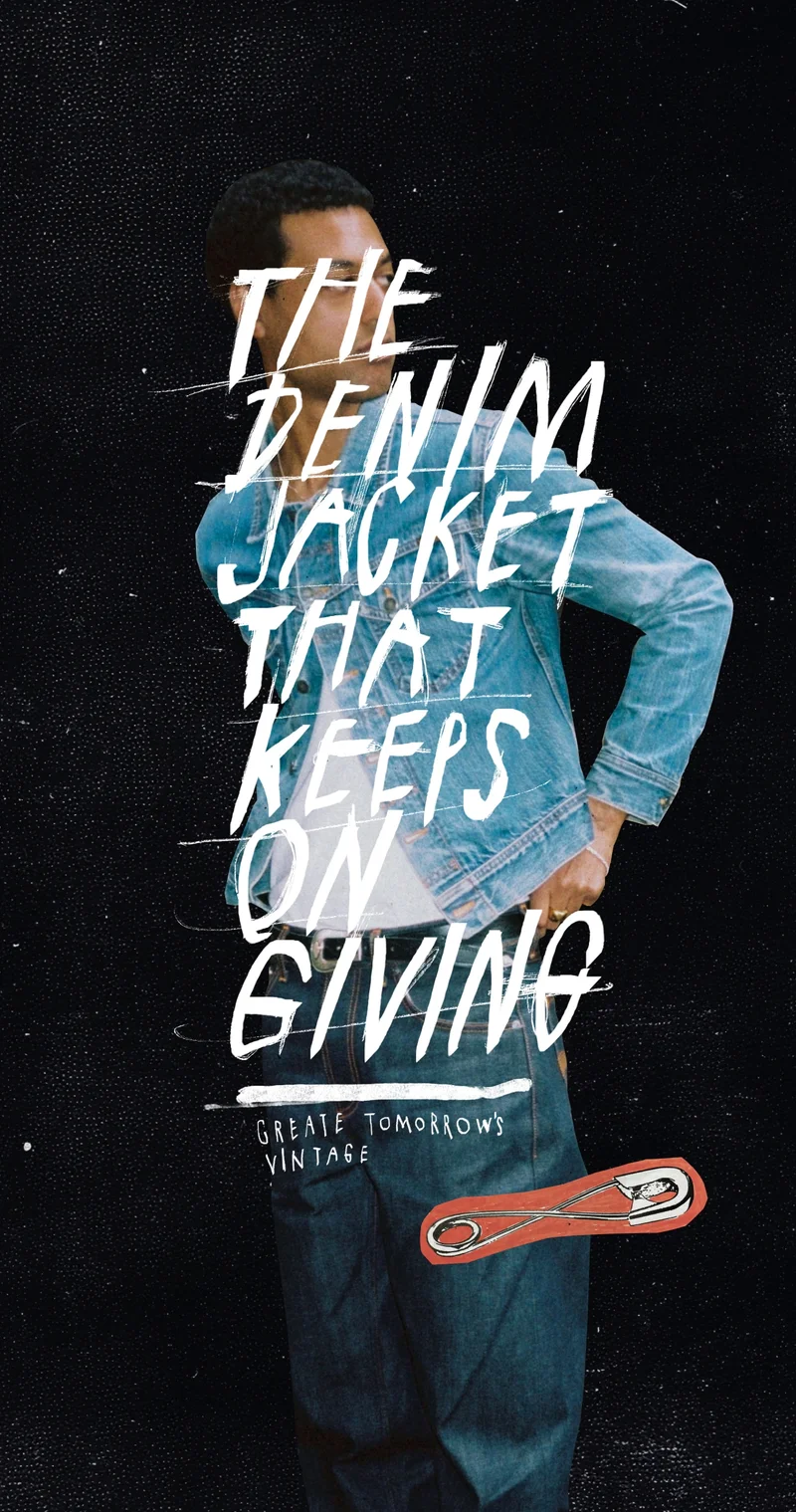 the denim jacket that keeps on giving, create tomorrows vintage