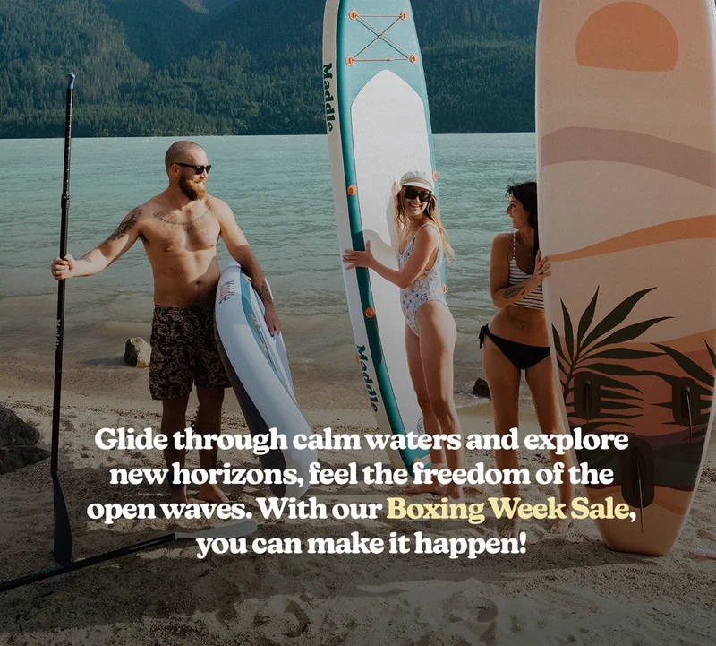 Glide through calm waters and explore new horizons, feel the freedom of the open waves. With our Boxing Week Sale, you can make it happen!