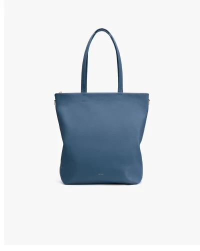 Tall Easy Zipper Tote Indigo