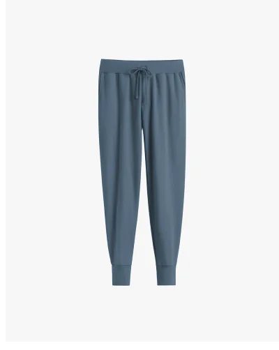French Terry Tapered Lounge Pant Indigo