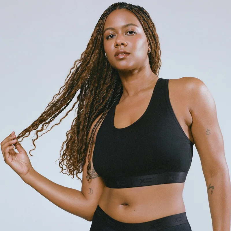 Image of Essentials Soft Bra - X= Black