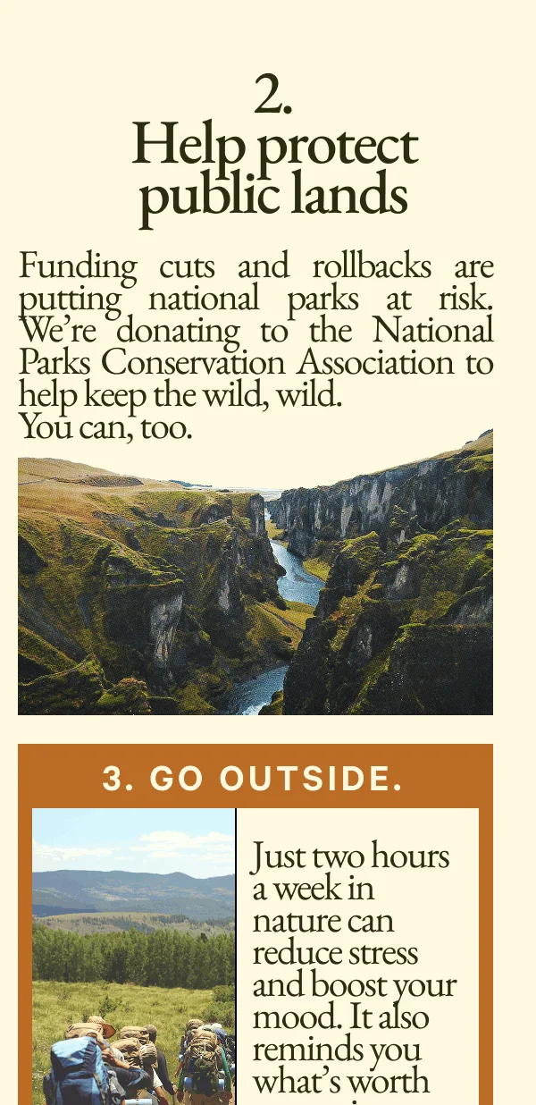 Help protect public lands