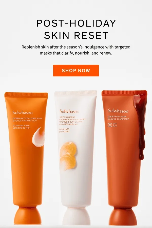 Post-Holiday Skin Reset