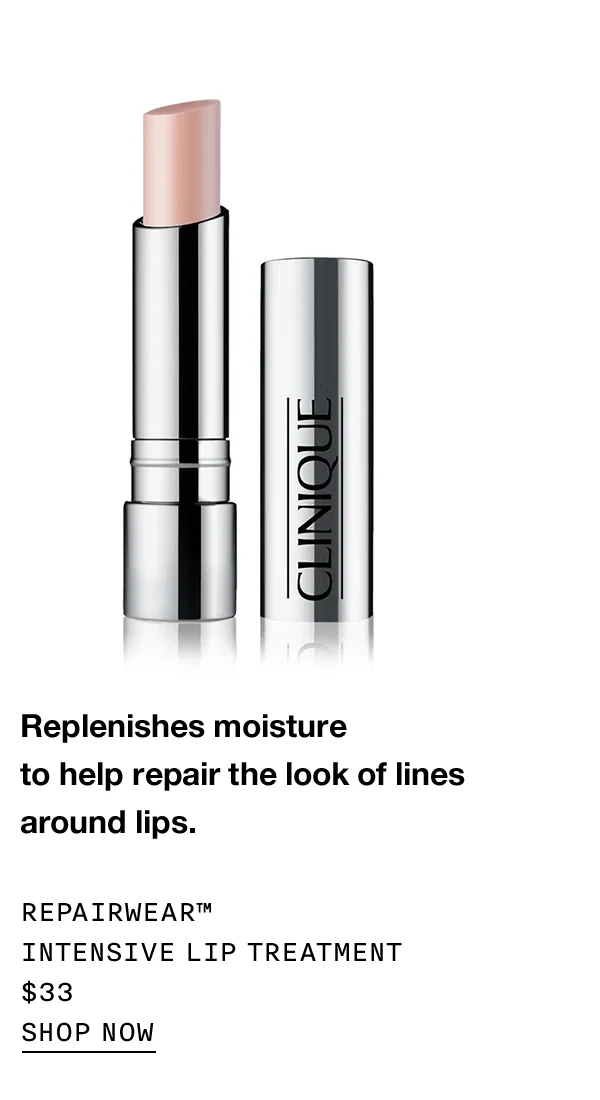 Replenishes moisture to help repair the look of lines around lips. Repairwear™ Intensive Lip Treatment $33 Shop now