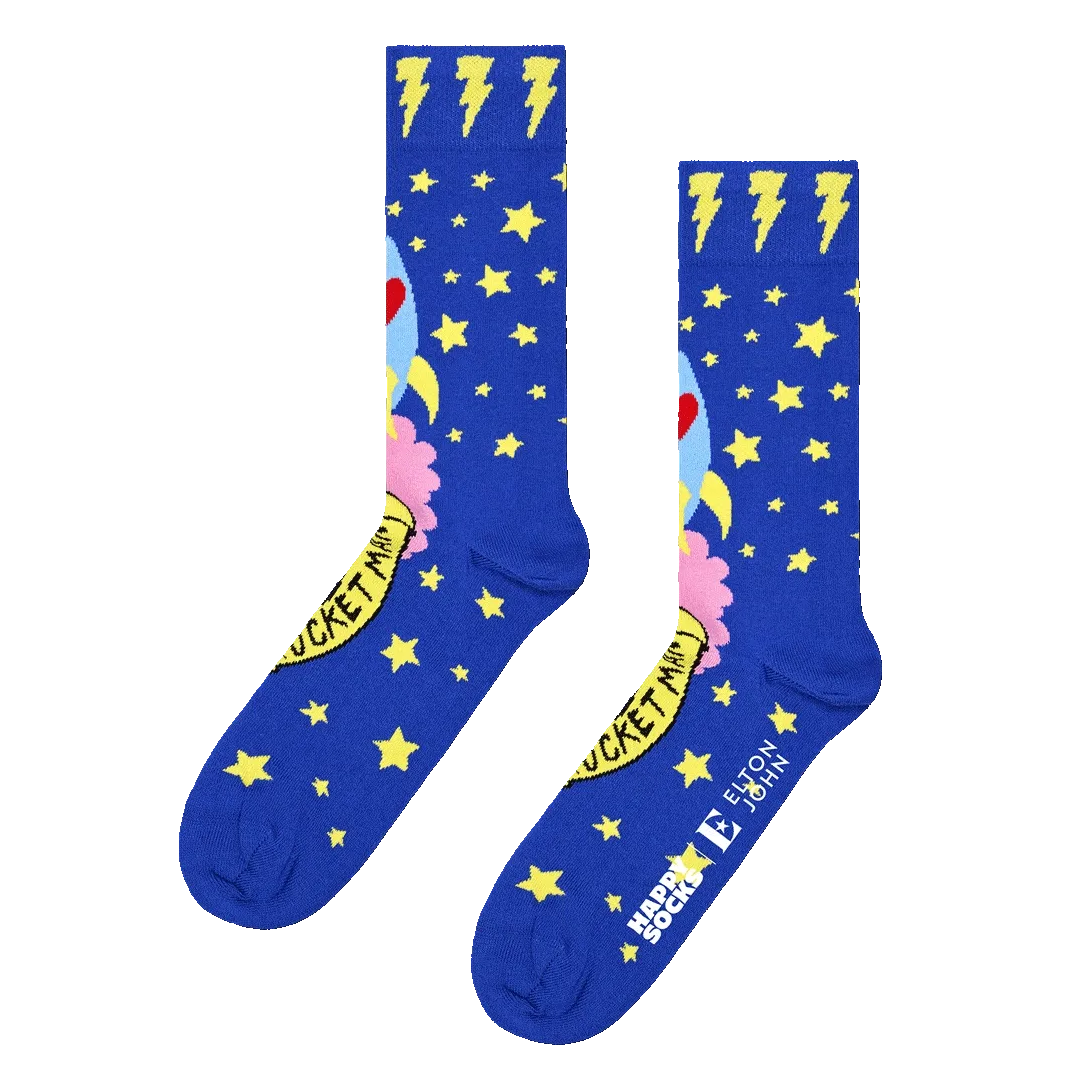 Rocket Man Sock