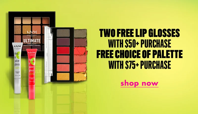 Free gifts with $50+ purchase