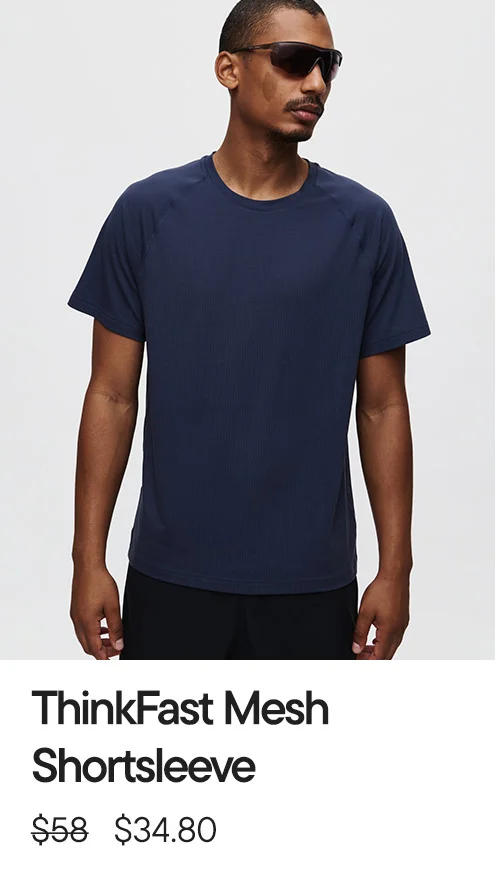 ThinkFast Mesh Shortsleeve $34.80