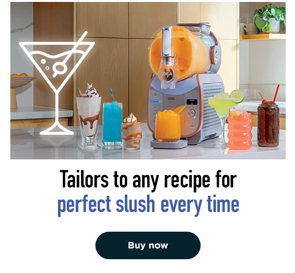 Tailors to any recipe for perfect slush every time.