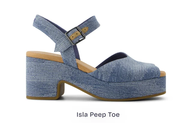 Isla Peep Toe Heeled Sandal - Image