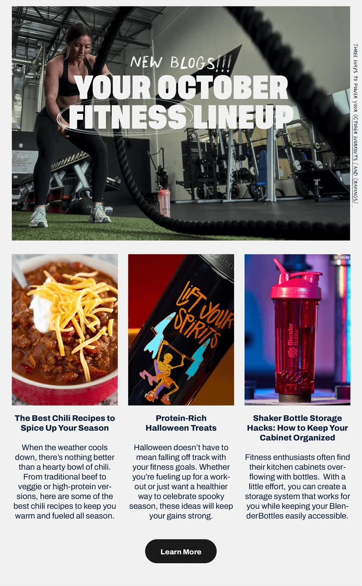 BlenderBottle Blogs