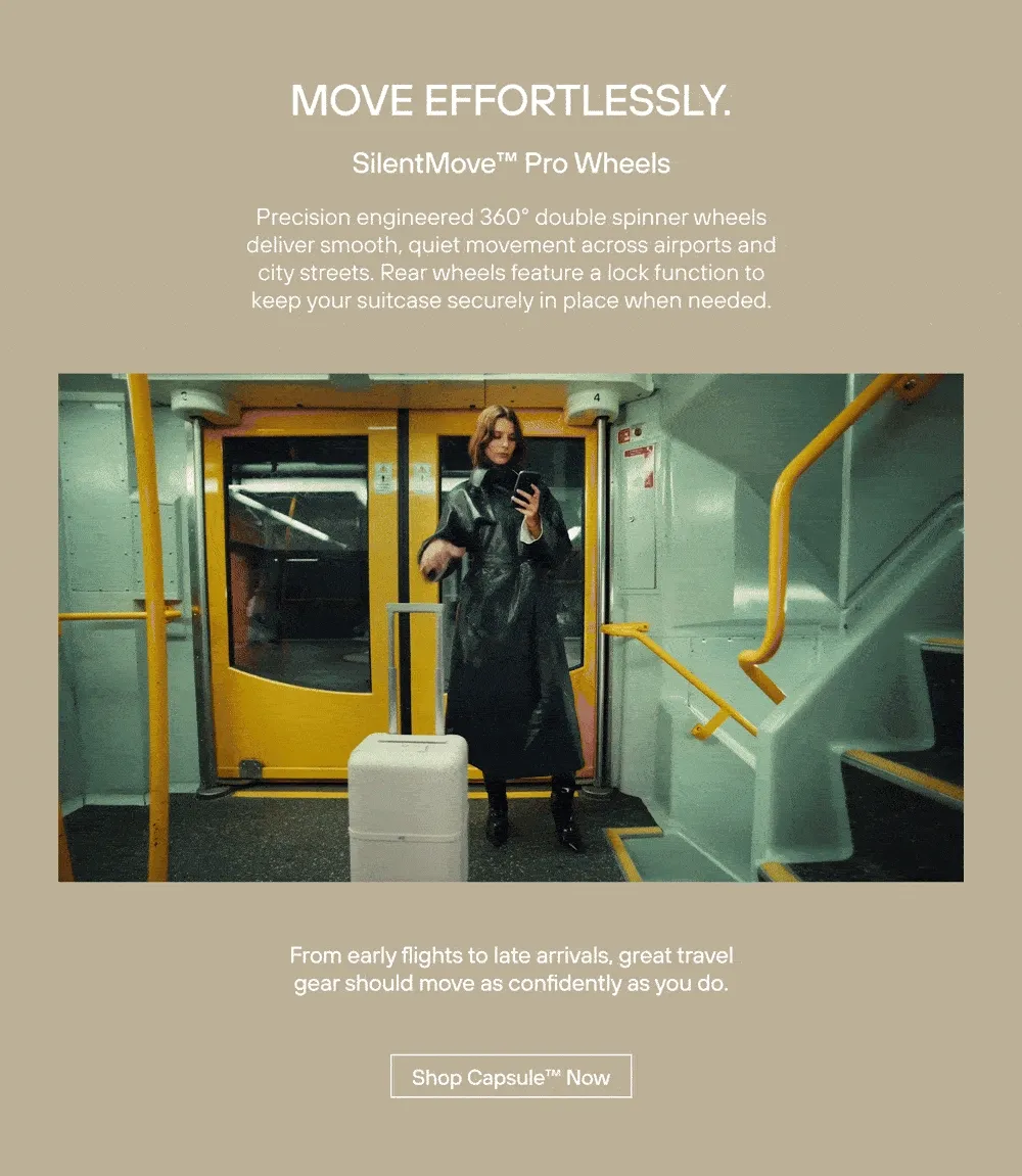 Move effortlessly.