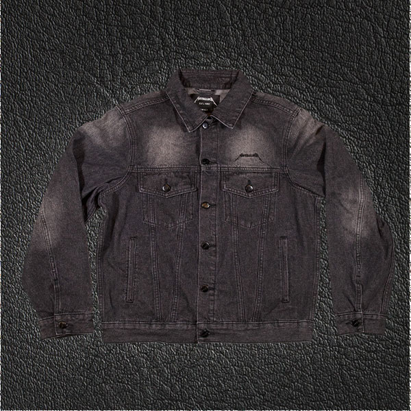 Tonal Logo Denim Jacket