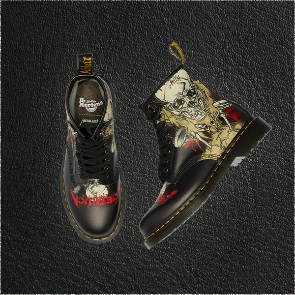 Dr. Martens x Metallica Boris 1460 Boot