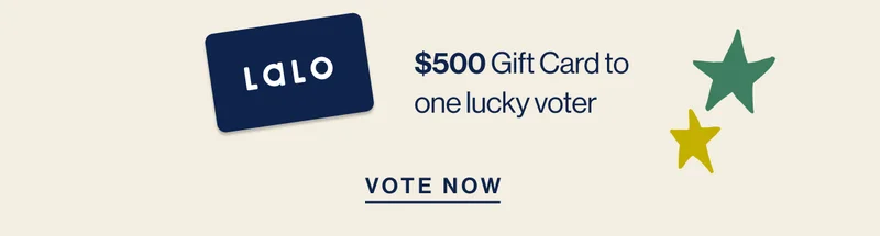 $500 Gift Card to one lucky voter. Vote Now