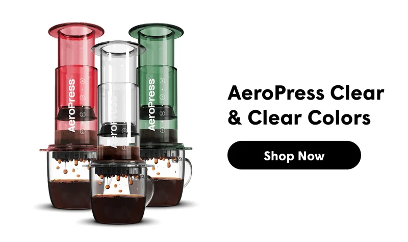 AeroPress Clear & Clear Colors [SHOP NOW]