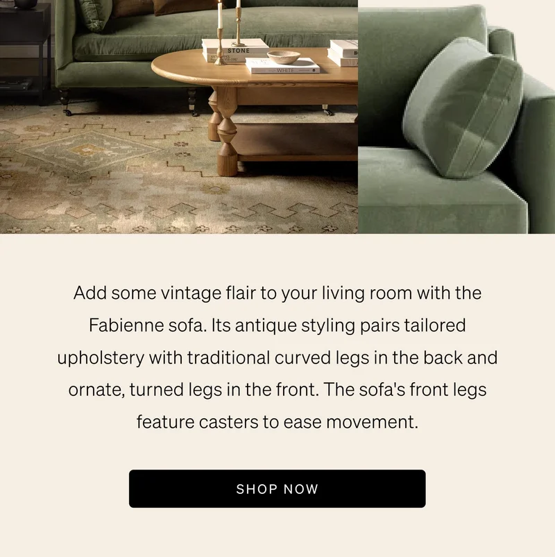 Shop the Fabienne Sofa
