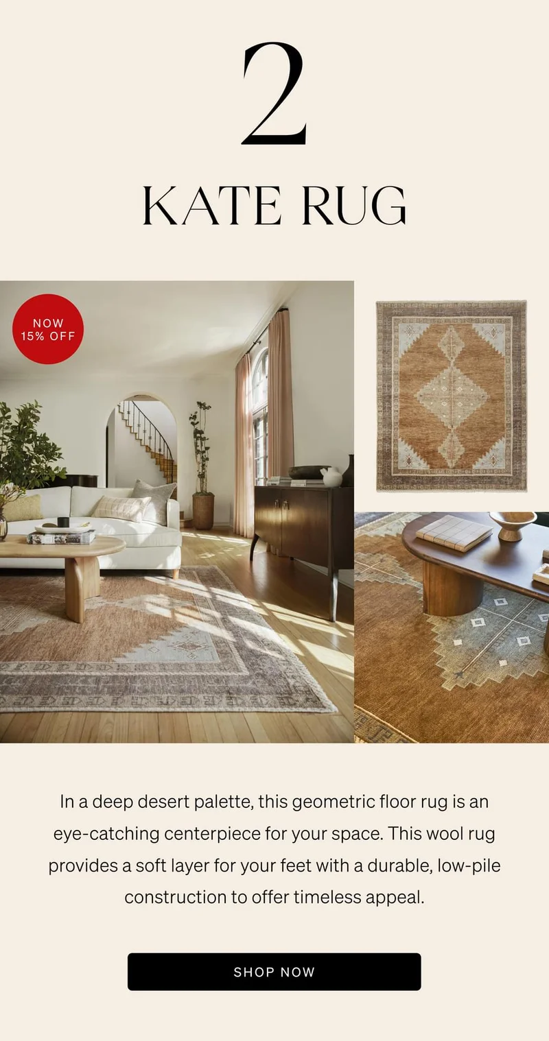 Shop the Kate Rug