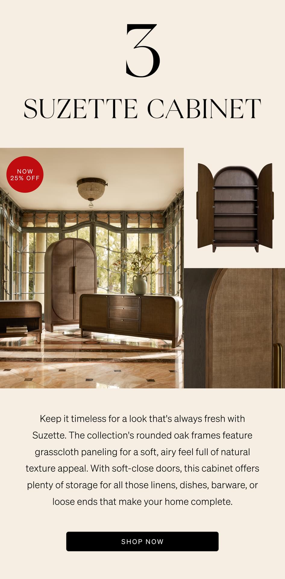 Shop the Suzette Cabinet