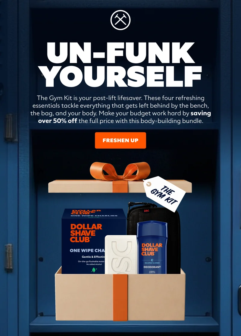 UN-FUNK YOURSELF | CTA: FRESHEN UP