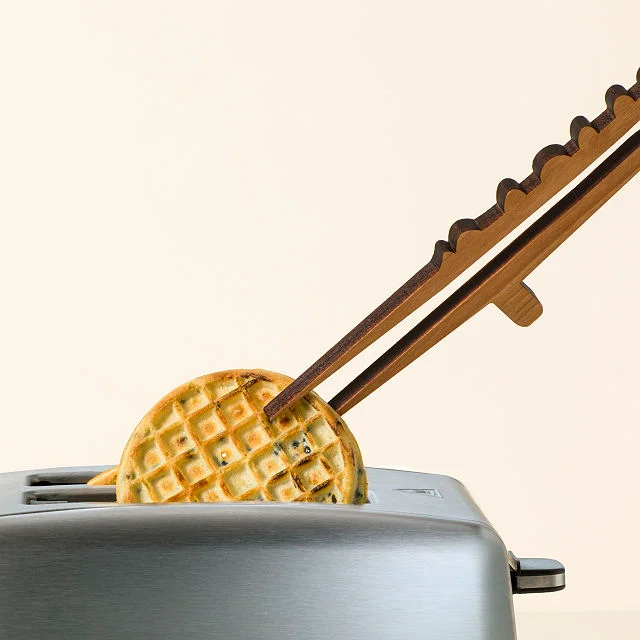Alligator Toaster Tongs & Oven Pull