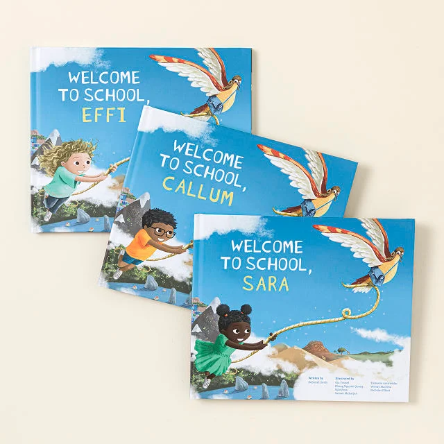 Welcome to School Personalized Book