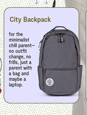 City backpack