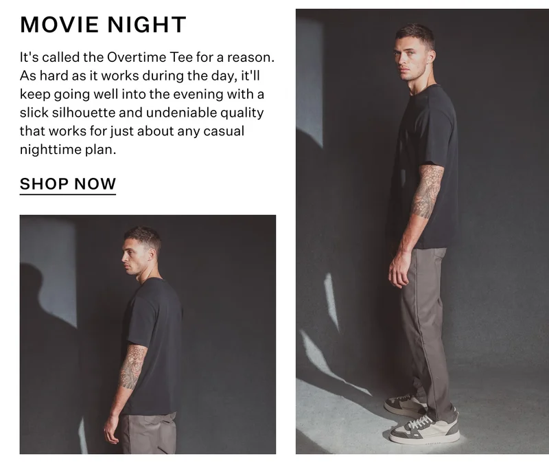 Overtime Oversized Tee - Black