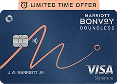 Don’t miss a limited-time offer to earn 5 free nights with the Marriott Bonvoy Boundless Visa card.