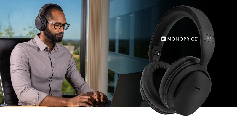 BT-300ANC Bluetooth Wireless Over Ear Headphones