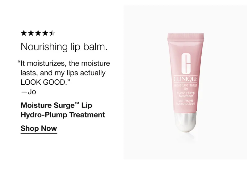 Nourishing lip balm. | It moisturizes, the moisture lasts, and my lips actually LOOK GOOD. | -Jo Moisture Surge™ Lip Hydro-Plump Treatment | Shop Now