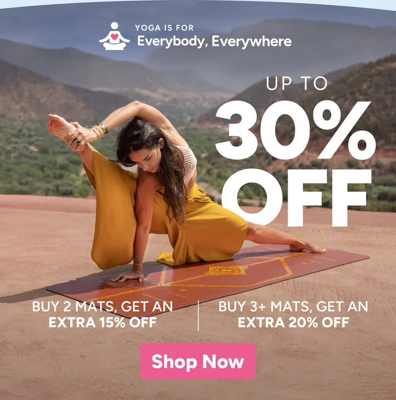 Up to 30% off - In honour of International Day of Yoga