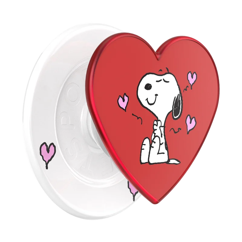 Image of Snoopy's Big Heart — MagSafe PopGrip